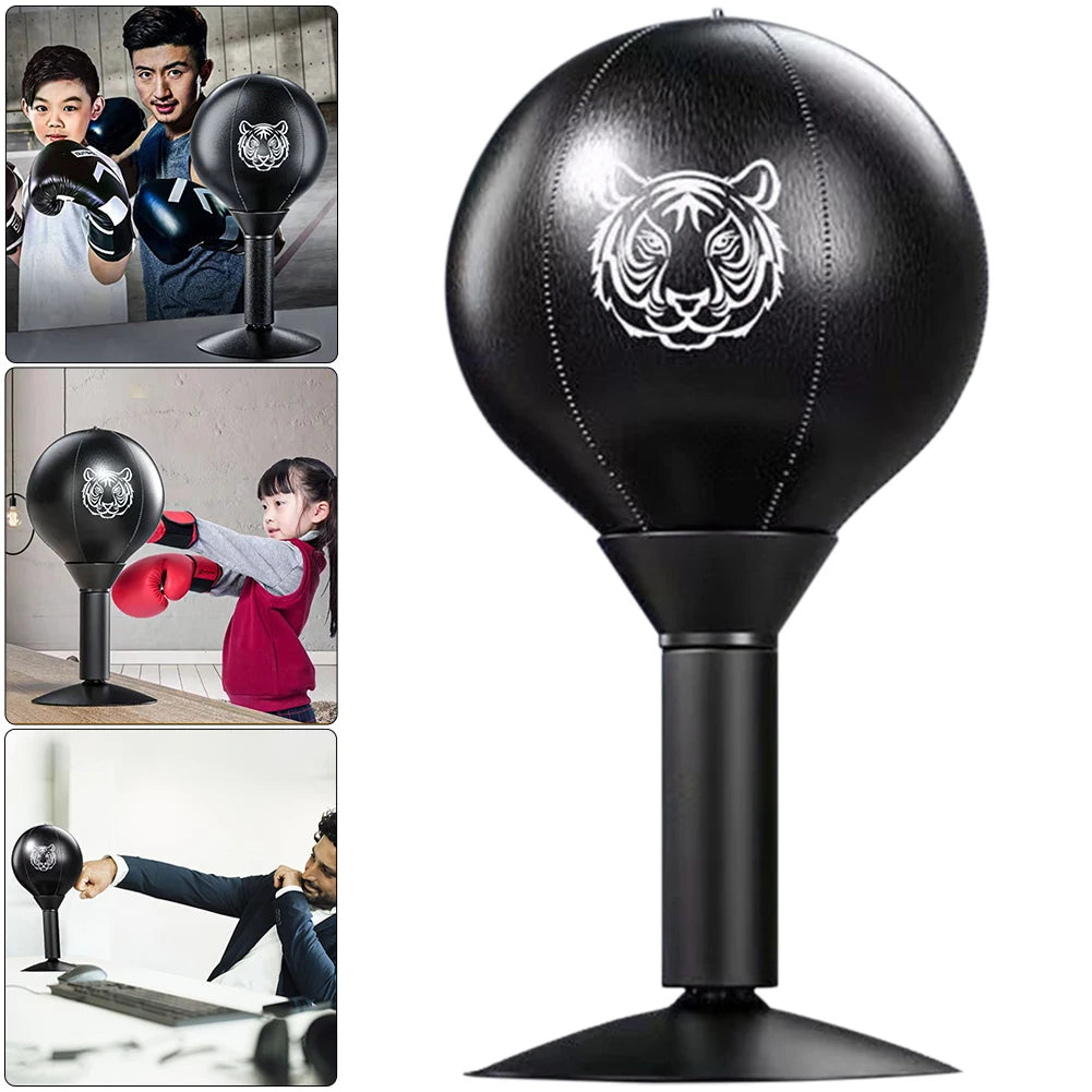 Desk Boxing Punch Ball Stress Relief Fighting Speed Training Punching Bag Muay Tai MMA Exercise Suction Cup Desktop Boxing Balls